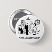 登結婚記所での民事式 缶バッジ (正面&裏面)