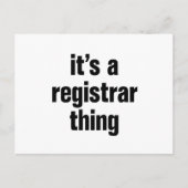 登記官物 ポストカード (正面)