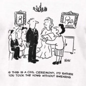 登記所における登記官おもしろい Tシャツ