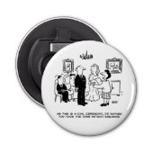 登記結婚事務所における民事執行の儀式 栓抜き (正面)