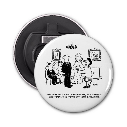 登記結婚事務所における民事執行の儀式 栓抜き (正面)