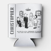 登記結婚事務所における民事執行の儀式 缶クーラー (正面)