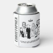 登記結婚事務所における民事執行の儀式 缶クーラー (缶裏面)