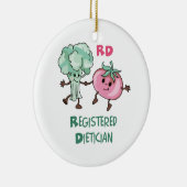 登録されていた栄養士 セラミックオーナメント (右)