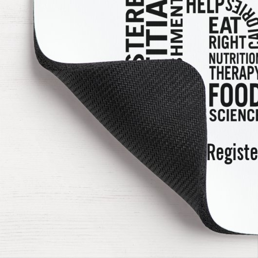 登録されていた栄養士RDのマウスパッドを個人化して下さい マウスパッド (コーナー)