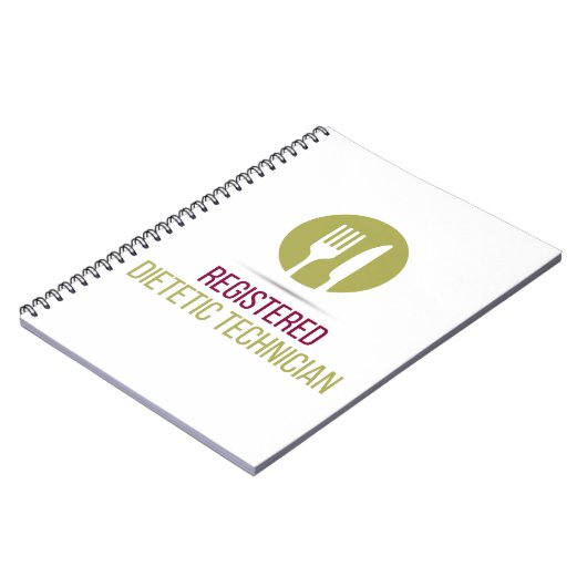 登録されていた食用の技術者の螺線形ノート ノートブック (左側)