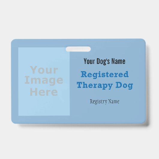 登録セラピー犬バッジ バッジ (Front)