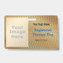 登録セラピー犬バッジ バッジ