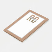 登録ディティアンRDチエタプリントタイポグラフィ ポストイット (アングル)