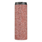 登録ナースカデュセスバラ金ゴールドカスタムグリッター タンブラー (裏面)