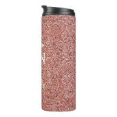 登録ナースカデュセスバラ金ゴールドカスタムグリッター タンブラー (回転右)