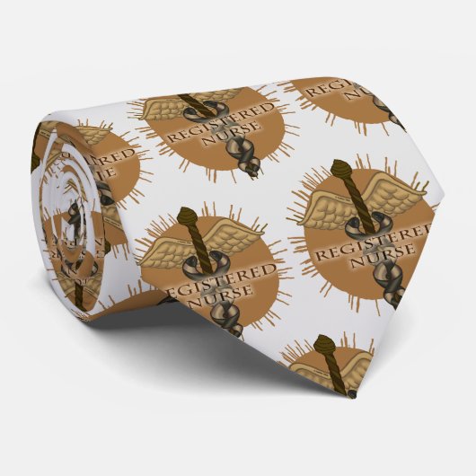 登録ナースカドゥセウス ネクタイ (ロール)
