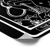 登録ナースタロットカードRn聴診器 ポスター (角)