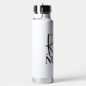 登録ナースピンクハート聴診器 ウォーターボトル (右面)