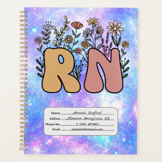 登録ナースプランナー プランナー手帳 (正面)