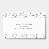 登録ナースヘルスケアロゴ横ID バッジ (裏面)