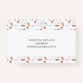 登録ナースヘルスケアロゴ横ID バッジ (裏面)