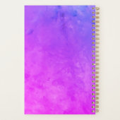 登録ナースメディカルピンクパープパーソナライズされたル プランナー手帳 (裏面)