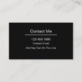 登録ナースモダンハート記号名刺 名刺 (裏面)