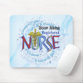 登録ナースモットー マウスパッド (マウス)