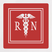 登録ナース医学用地下水 ラベル (デザイン1)