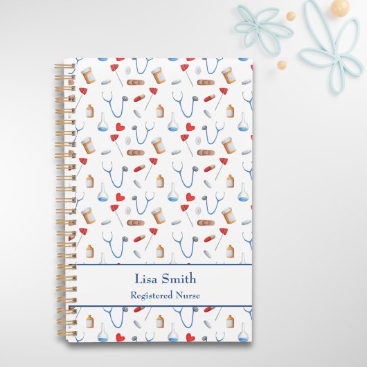 登録ナース医療の機器パターン プランナー手帳