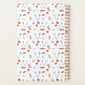 登録ナース医療の機器パターン プランナー手帳 (裏面)