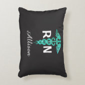 登録ナース医療カデパーソナライズされたウス アクセントクッション (正面(垂直))