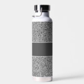 登録ナース卒業パーソナライズされた銀 ウォーターボトル (右面)