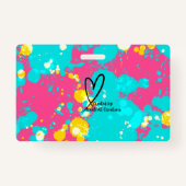 登録ナース名バッジ バッジ (裏面)