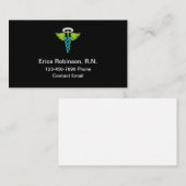 登録ナース客室エンジェルメディカル 名刺 (正面/裏面)