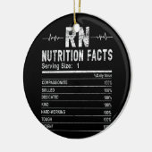 登録ナース栄養事実ナース セラミックオーナメント (左)