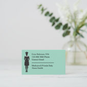 登録ナース簡単読を業務カードに 名刺 (スタンド正面)