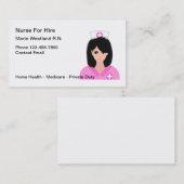 登録ナース雇用医療プロフェッショナル  名刺 (正面/裏面)