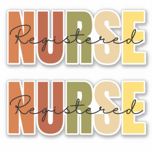 登録ナース シール (正面)