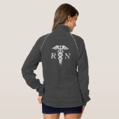 登録ナース パーカ (裏面フル)