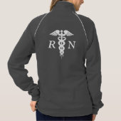 登録ナース パーカ (裏面)