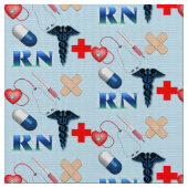 登録ナース ファブリック (クローズアップ)