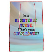 登録ナース ミディアムペーパーバッグ (裏面)