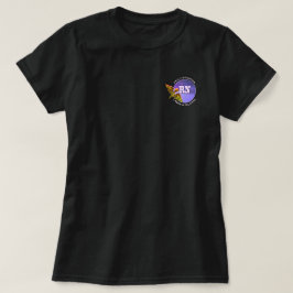 登録ナース |労働と配達。名前をカスタムする Tシャツ