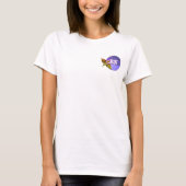 登録ナース |労働と配達 Tシャツ (正面)