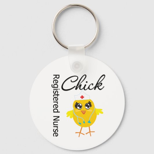 登録ナースChick v1 キーホルダー (正面)