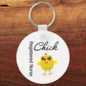 登録ナースChick v1 キーホルダー (正面)