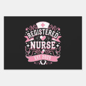 登録ナースEst 2025看護学生 ラッピングペーパーシート (正面)