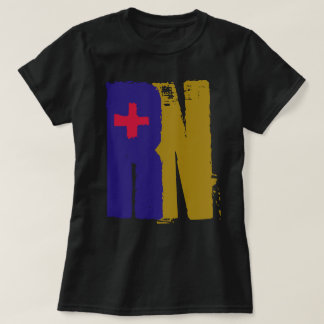 登録ナースpurpleRedCross Tシャツ