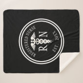 登録ナースRNカドゥセウス医療クラシック シェルパブランケット (正面(横))