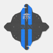 登録ナースRNカドゥセウス炭素繊維スタイル フェイバーボックス (折り畳みなし)