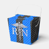 登録ナースRNカドゥセウス炭素繊維スタイル フェイバーボックス (正面サイド)