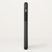 登録ナースRNカドゥセススネークブラックカーボン Case-Mate iPhoneケース (裏面/左)