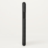 登録ナースRNカドゥセススネークブラックカーボン Case-Mate iPhoneケース (裏面/右)